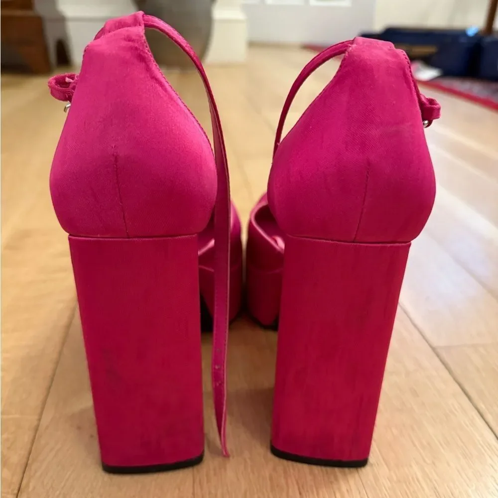 Women's Pink Platform Heels